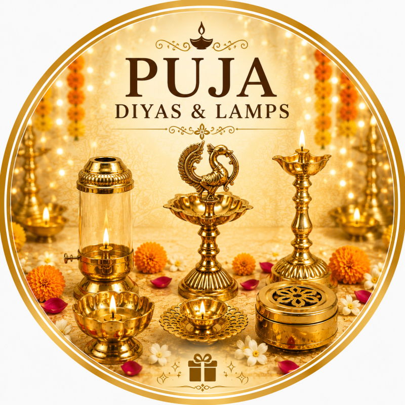 Puja Diyas & Lamps